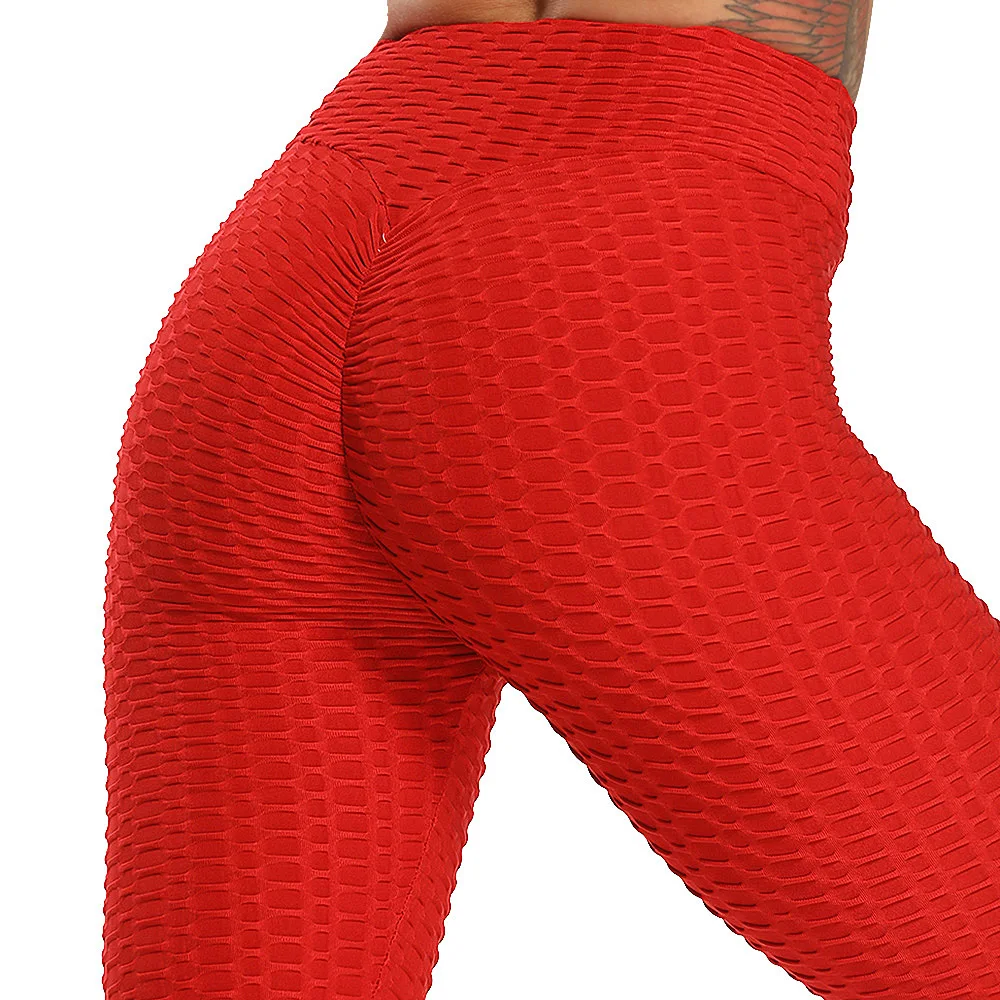 adidas leggings FITTOO Women Ruched Butt  Leggings High Waist Capris Pants Tummy Control Stretchy Workout Leggings Textured Sexy Booty Cropped yoga leggings