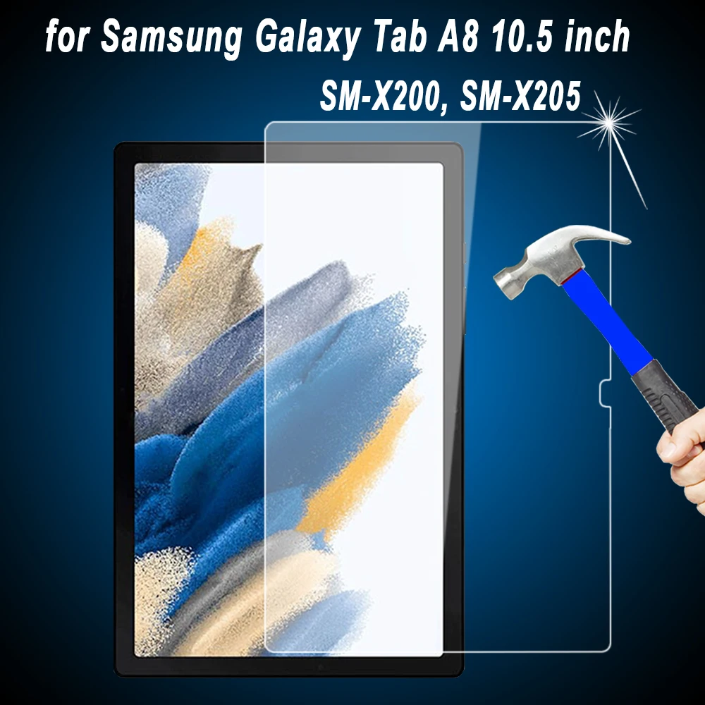 Premium Real Tempered Glass Screen Protector Film for Samsung Galaxy Tab A 10.5" 