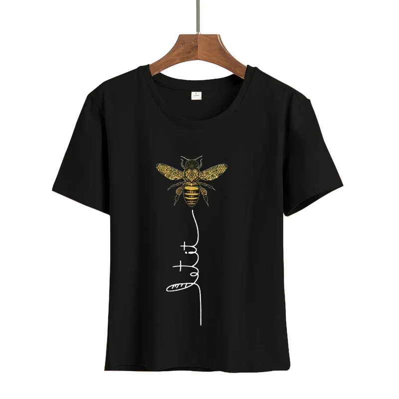 2020 Elephant sunflower print tshirt women casual short sleeve o neck tee tops for female cartoon cute t-shirts femme clothings