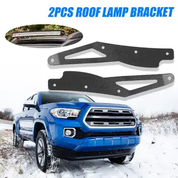 

LED Light Bar Upper Windshield Brackets Exquisite Craftsmanship Sturdy Durable for Toyota FJ Cruiser 2007-2014 52 inch