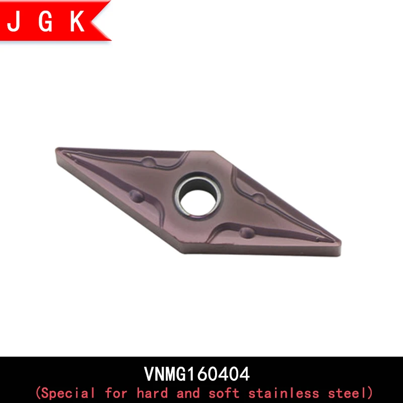 VNMG160404 VNMG1604 ромб вставка VNMG160404 VNMG160408 твердый и мягкий фрезерный станок из нержавеющей стали с ЧПУ вставка VNMG1604 04 08 OM шаблон вставки - Цвет: VNMG160404