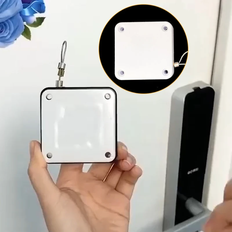 

New Punch-free Automatic Sensor Door Closer Home Improvement Tools