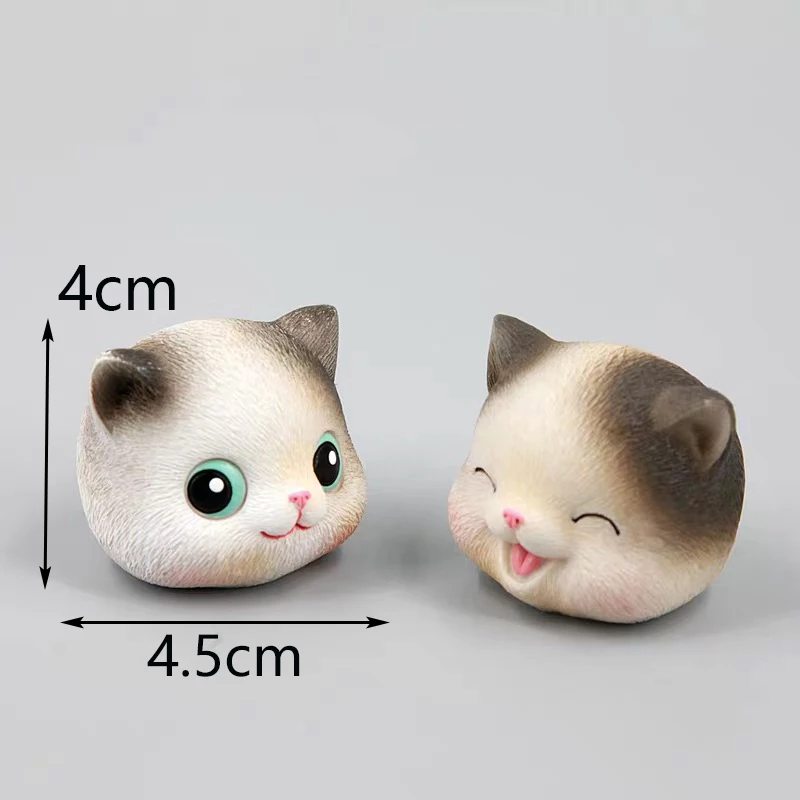 3D Happy Cat head муссовый торт плесень карамельный Пудинг Форма для изготовления мороженого ручной работы kitty силиконовые формы для гипсовая свеча