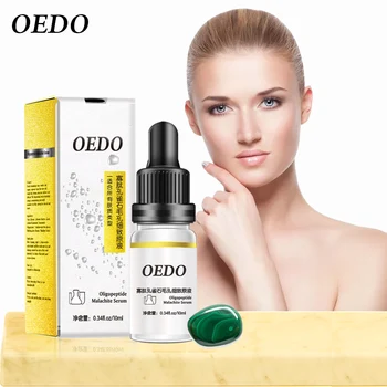 

OEDO Shrink Pores Oligopeptide Malachite Liquid Face Serum Whitening Plant Skin Care Anti Aging Anti Wrinkle Cream 10ml
