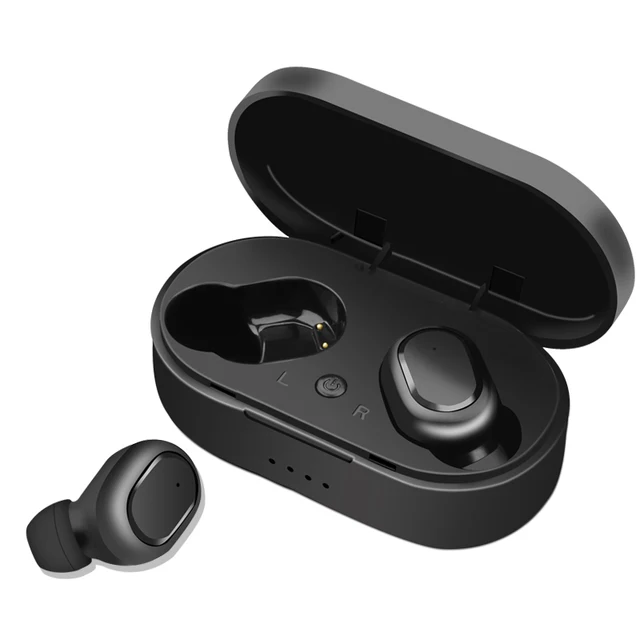 US $9.39 TWS M1 Bluetooth Headsets VS Redmi Airdots Wireless Earphone 5.0 IPX6 Waterproof with Mic for iPhon