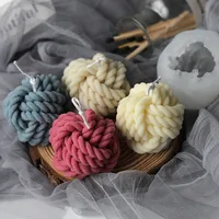 Scented Candle Mold DIY Wool shape Candle Silicone Casting Mold Handmade Candle Soap Making Wax Mold Handcraft Home Decoration - Image 4