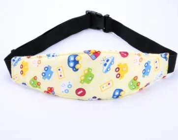 New Child Car Safety Seat Head Fixing Auxiliary Cotton Belt Pram Secure Strap Doze Band for Baby Pram Child Safety Seat - Название цвета: 5