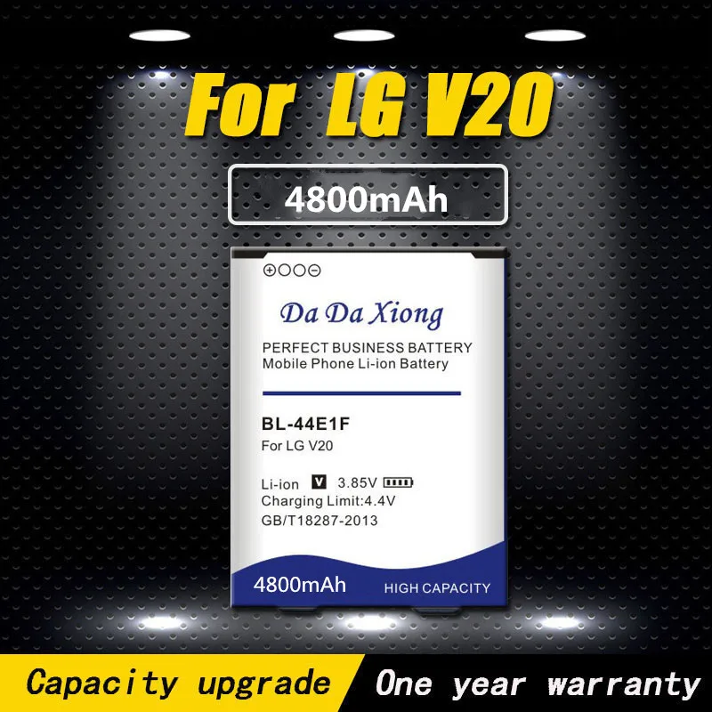 Online Hohe qualität 4800mAh BL 44E1F Li Ion Telefon Batterie für LG V20 VS995 US996 LS997 H990DS H910 H918 Batterie Freies verschiffen