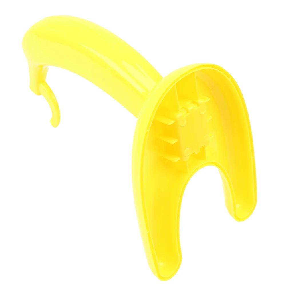 Желтый банан форма отображения Банановая вешалка стойка фрукты свежая хранение гостиной хранения бананов крючок держатель для украшения дома