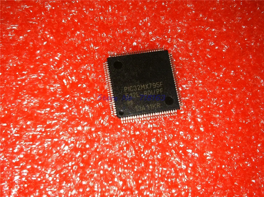 5 шт./лот PIC32MX795F512L-80I/PF PIC32MX795F512L QFP-100