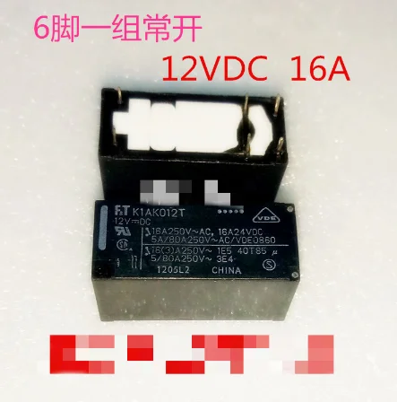 5 шт./лот, FTR-K1AK012T 12VDC генератор импульсов 16A 6-pin reihe модель солнечных очков von schließer K1AK012T