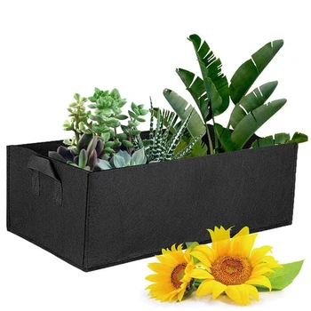 

Grow Bags Non-Woven Raised Garden Flower Grow Bag Vegetable Planting Bag Planter Pot With Handles For Garden Plants Nursery Pot