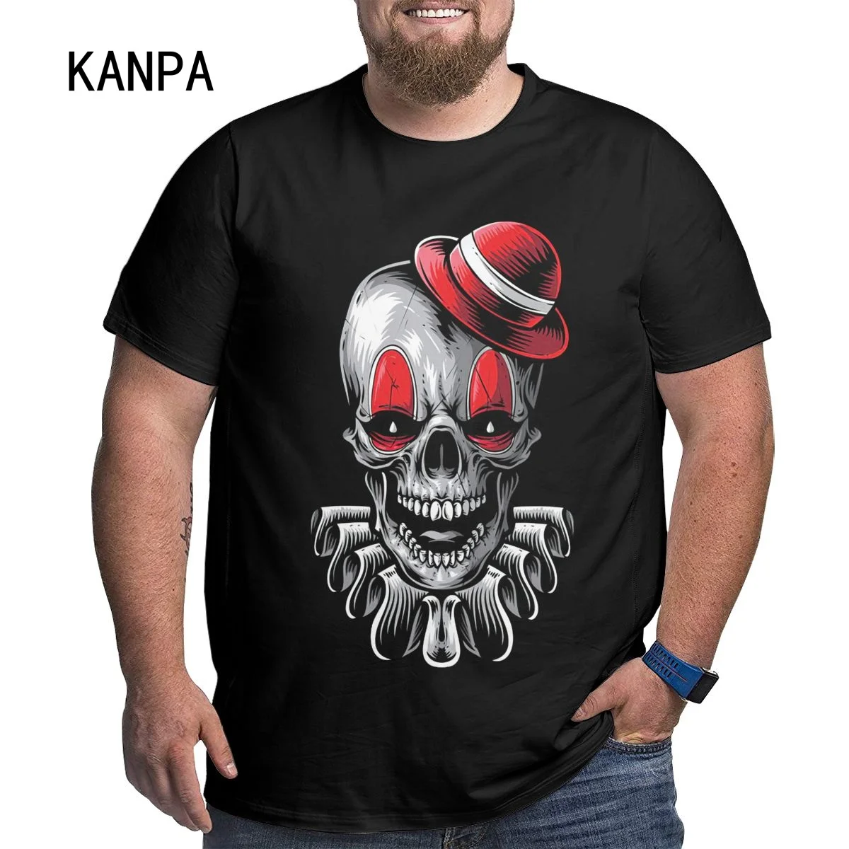 

6xl oversize shirt man Halloween T Shirts Men 100% Cotton Casual T-Shirt Crew Neck Tees Short Sleeve Clothes Graphic Printed