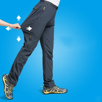

Man Summer Fishing cycling Running Trekking Travel Hiking Climbing camping pants Men outdoor anti-UV breathable Trousers 6XL