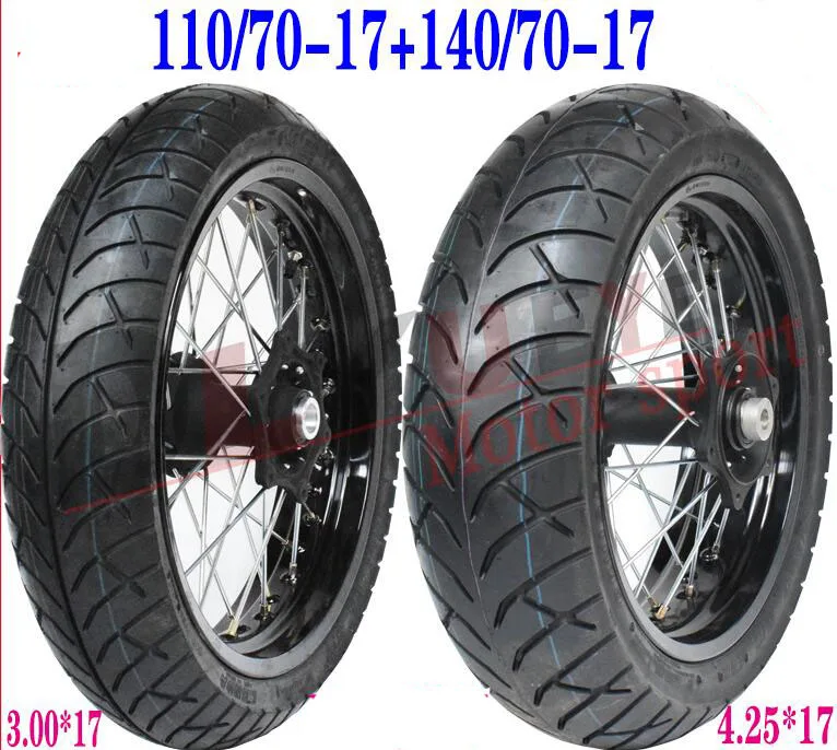 Shineray X2 X2X 3/4. 25 17 110/70 140/70 алюминиевый сплав для внедорожников велосипедов передних