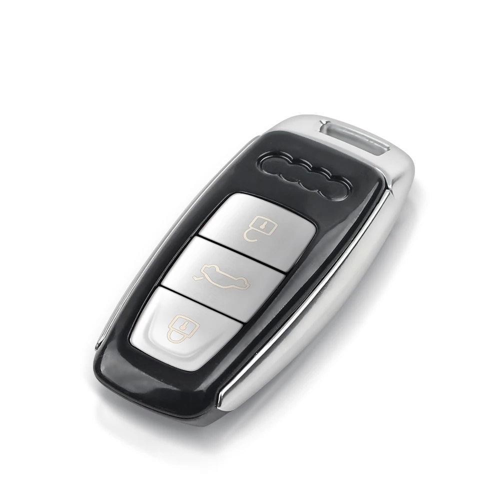 Cover chiate/telecomando per Audi A1 A2 A3 A4 A4L A5 A6 A6L A7 A8 A8L Q5 S7 S8 2017 2018 2019 sostituzione Smart Remote Car Key Shell Cover Case - Hb77dbcb8a5bf4789911213fdc4ed3f540