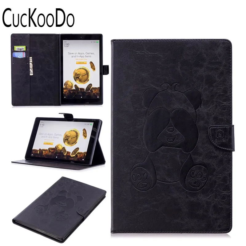 CucKooDo Folio Stand чехол с карманом автоматического пробуждения/сна для всех-New Fire HD 10