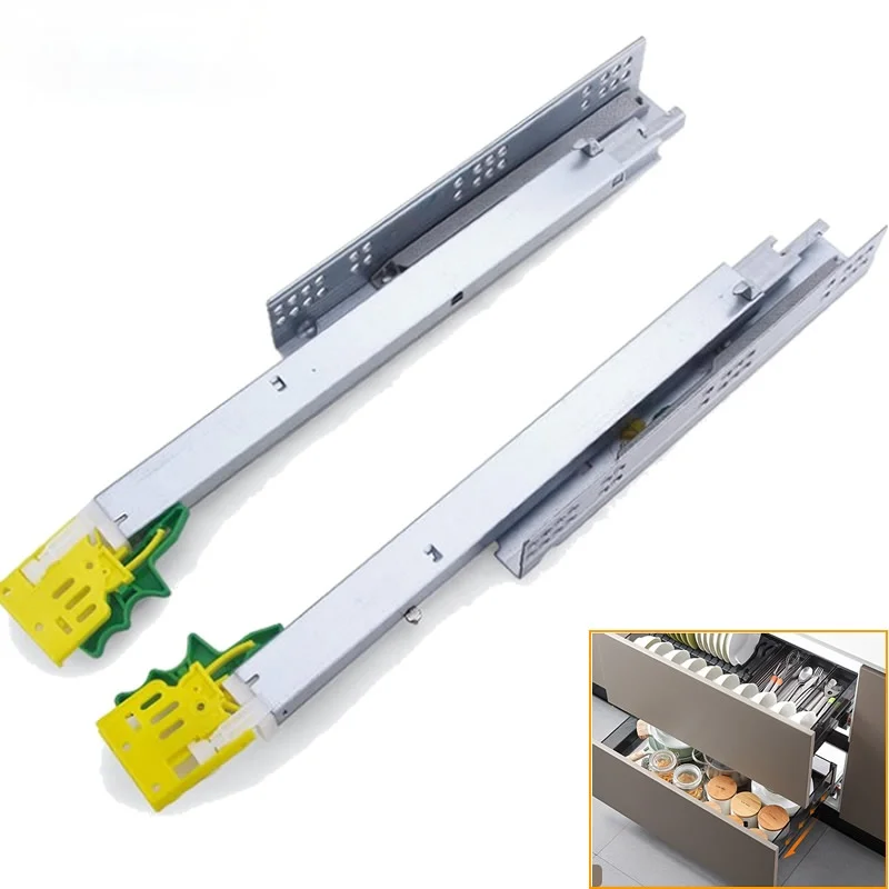 Newdesign3sectionsBottommountinghiddenDampingslidewith