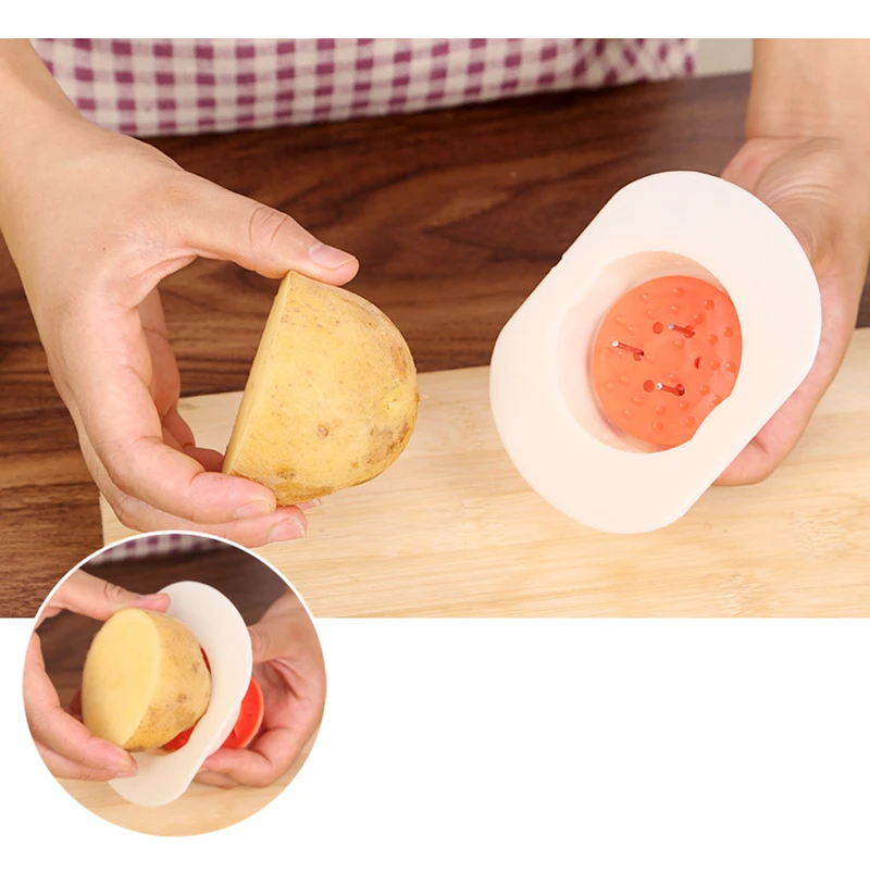 6 Pcs/set Grater Stainless Steel Multi-function Creative Vegetable Cutter Vegetable Slice Kitchen Tool