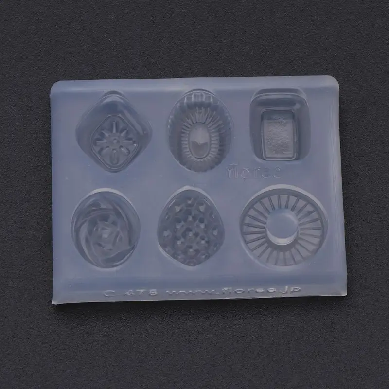 

Mini Candy Pendant DIY Keychain Earrings UV Epoxy Resin Mold Casing Jewelry Making Tools