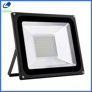 

220V LED FloodLight 10W-100W Reflector LED Flood Light Waterproof IP65 Spotlight Wall Outdoor Lighting Warm White Cold White