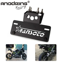 Мотоцикл крыло держатель номерного знака Eliminator номерного знака Рамка Кронштейн для KAWASAKI Z900 Z 900