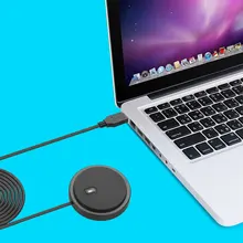 Mini USB Microphone for Dictation.Desktop Plug&Play Microphone for Computer Laptop PC.Great for YouTube,Gaming, Streaming