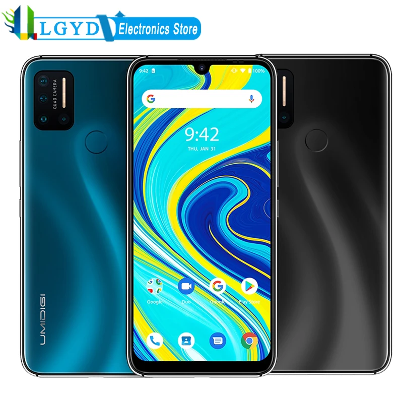 Global 4G UMIDIGI A7 Pro Phone Quad Camera Andriod 10 6.3" FHD+ Screen 4GB RAM 64GB/128GB ROM Octa Core Dual SIM Mobile Phone|Cellphones| - AliExpress