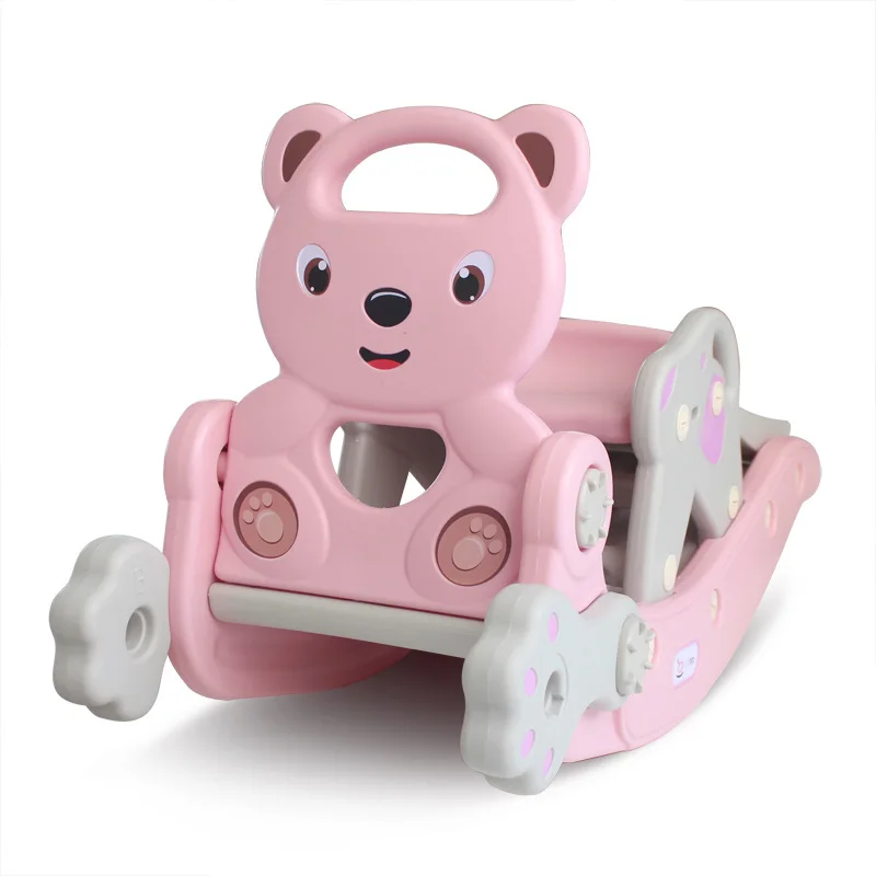 

Children's rocking slide baby birthday gift Trojan plastic baby toy swinging chair rocking horse baby rocker chair baby bouncer