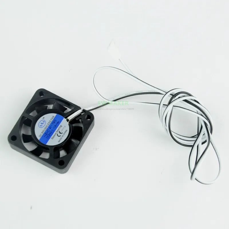 SWMAKER 1 шт. Wanhao запасные части i3 мини-экструдер вентилятор 4010 24 в 90 см Дубликатор i3 мини FDM 3d принтер запчасти