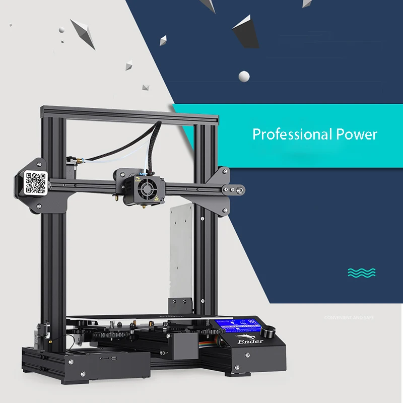 Ender-3S 3D-принтер Магнитная пластина для сборки, печать с отключением питания, сделай сам, быстрый срез, принтер с сенсорным экраном, 3d Высокоточный