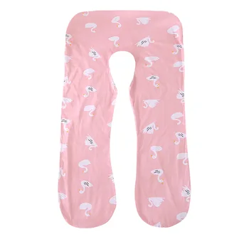 

150x80cm U Shape Sleeping Support Pillow Case For Pregnant Women Body Velvet Pillowcase Maternity Pregnancy Side Sleeper Bedding