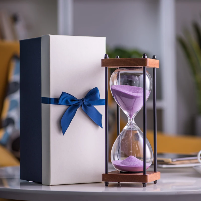 New Birthday Gift Creative Gift To Boyfriend Hourglass Timer Children's Home Furnishings DIY Sand Hourglass Decorative Household