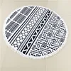 Round Microfiber Tessellate Mandala Beach Towel - Beach Blanket 21