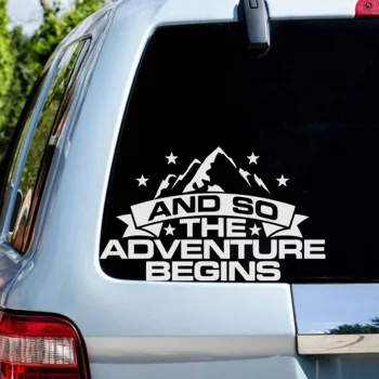 

Drop Shipping Mountain Car Sticker Decals Vinyls Decals Fashion Creative Car Full Body Head Styling Stickers