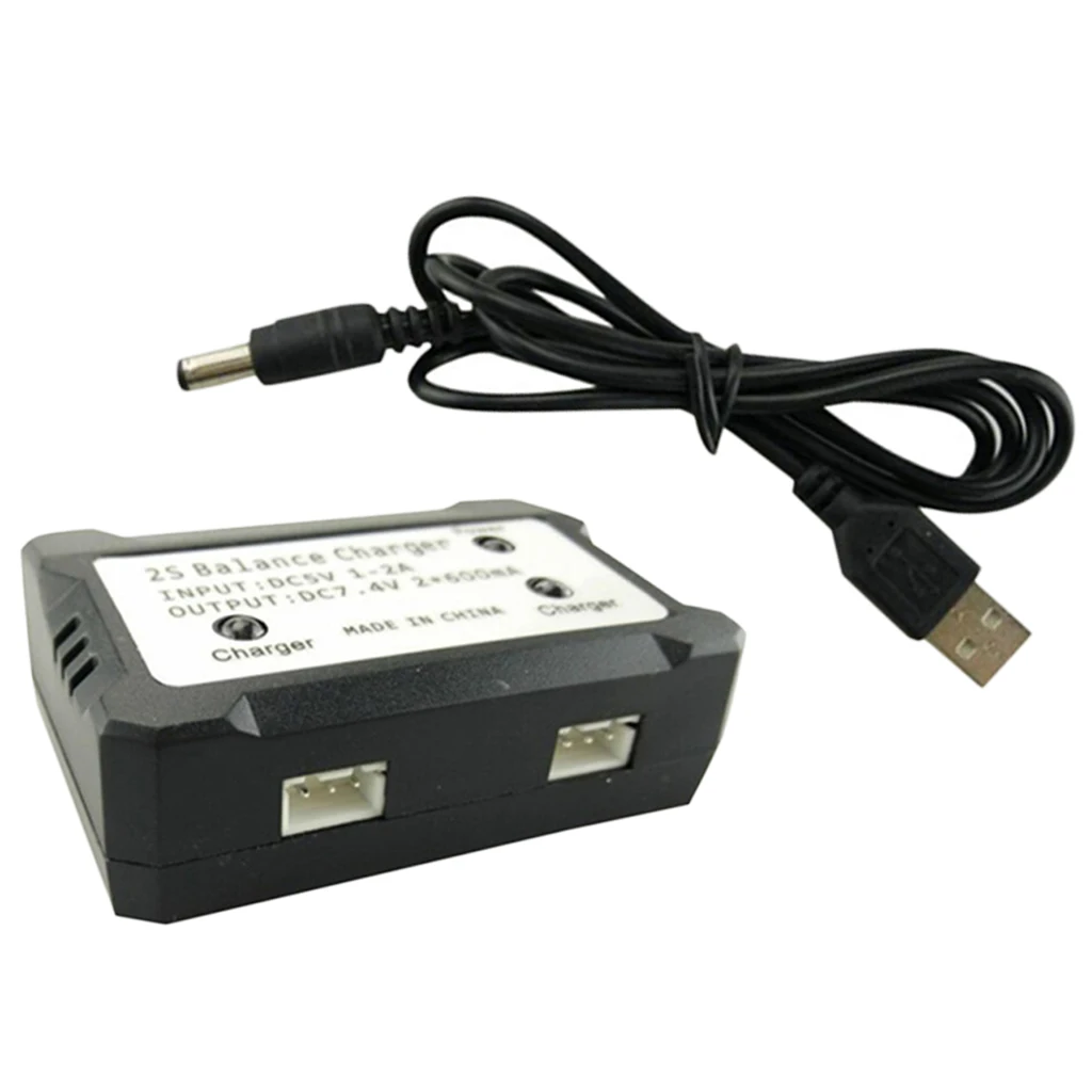 

Прочный 2 в 1 USB зарядное устройство 7,4 В 2S USB зарядное устройство для Syma X8 X8C X8G X8HG X8HW X8HC RC Quadcopter детали для пульта дистанционного управления