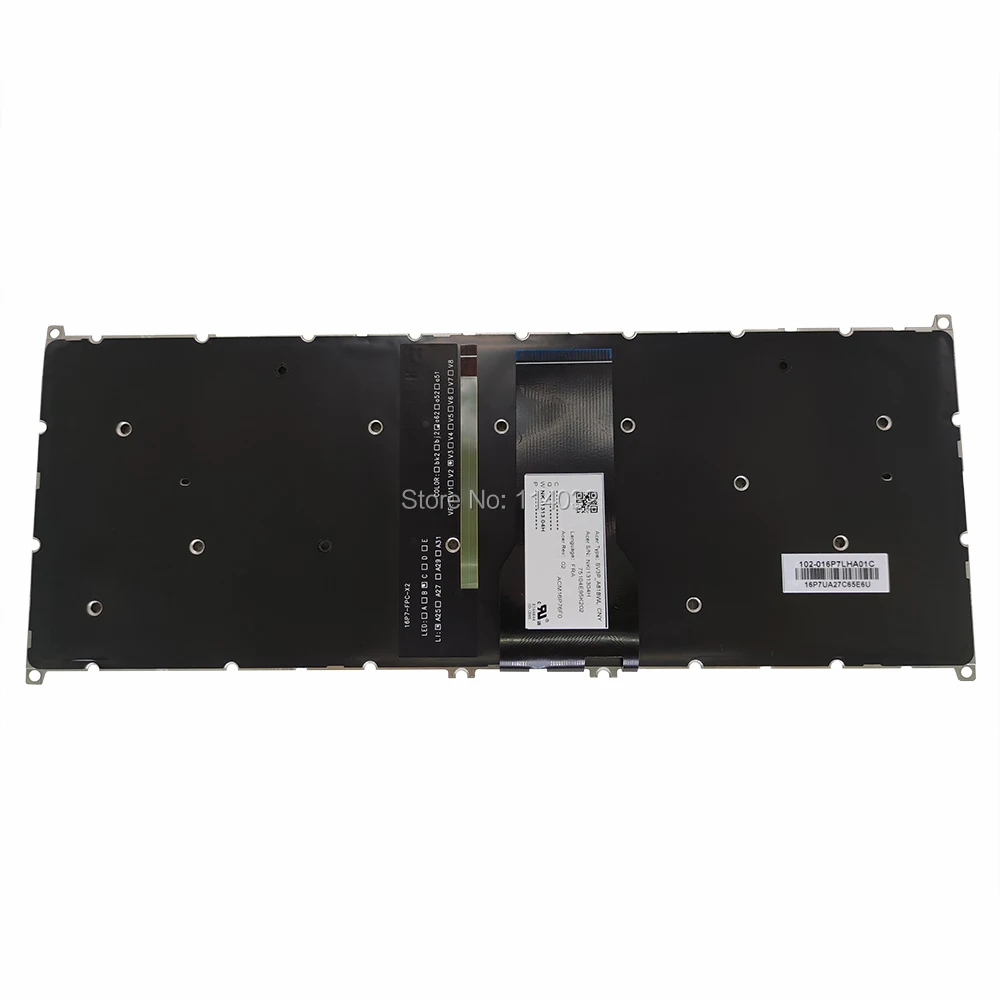 Teclado para Acer Substituição Teclados Backlight 5 51 Sf114-32 fr Francês Sv3p A81bwl Preto Portátil kb Melhor Sp513 52n - Imagem 2