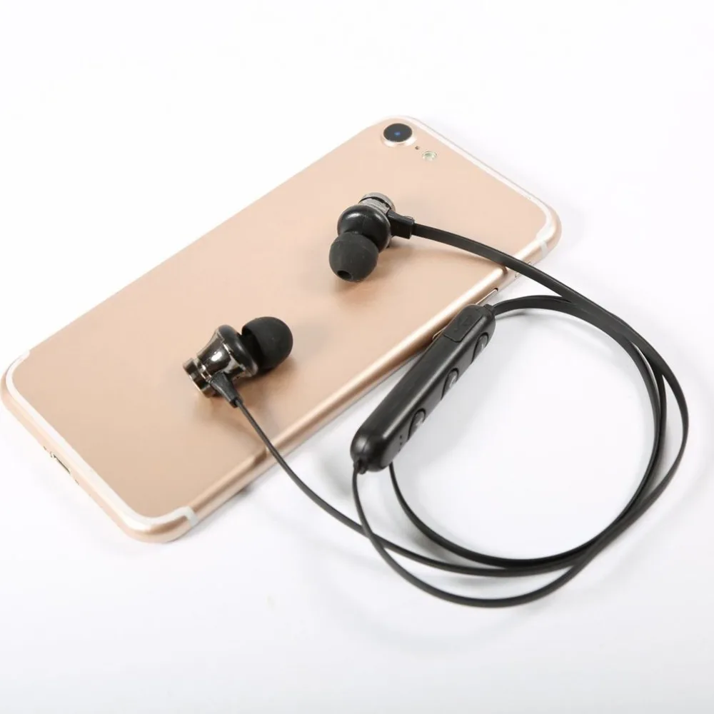 Магнитный XT11 Удобная одежда Спорт Бег Беспроводной Bluetooth наушники HiFi стерео бас наушники-вкладыши для смартфонов
