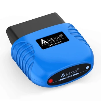 Диагностический сканер NEXAS NexLink Bluetooth 5,0 для IOS, Android и ПК OBD2/EOBD, считыватель кодов неисправностей, диагностический сканер Диагностический сканер NEXAS NexLink Bluetooth 5,0 для IOS, Android и ПК OBD2/EOBD, считыватель кодов неисправностей, диагностический сканер