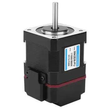 

2 Phase Nema 17 Stepper Motor with Driver 1.8 degree 0.40N.M DC 12-24V Pulse Control Type Steeping Motor