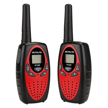 

Children Walkie Talkie Portable Transistor LCD Display Toy Radio Communicator Compact size, light weight, easy to carry