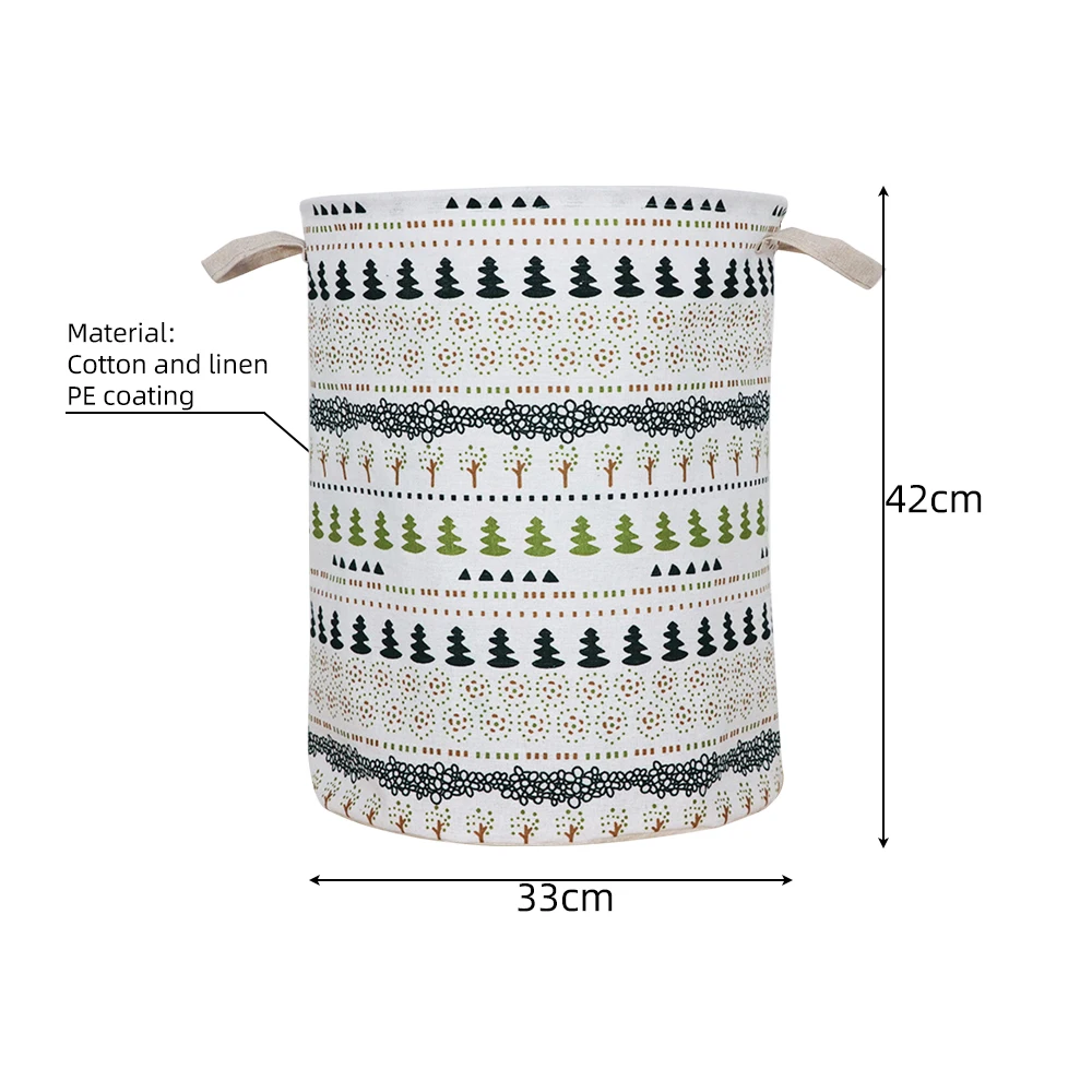 Геометрическая Складная Прачечная Корзина большой емкости круглый пакет для мусора большая корзина складной держатель для игрушек ведро Органайзер