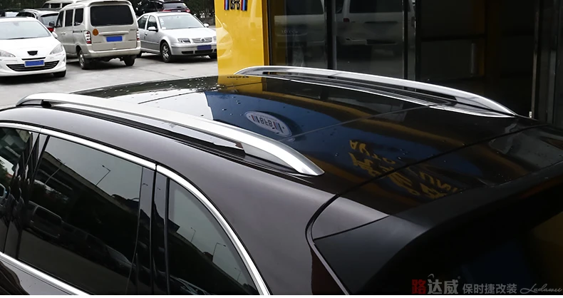 Для Авто крыши стеллажи для выставки товаров Чемодан стойки для Porsche Cayenne 2011 2012 2013 высокое качество Алюминий установки паста