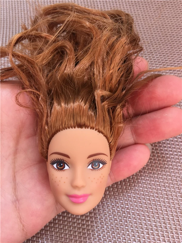 Кукла Belle, игрушка, голова принцессы, длинные волосы, кукла, голова для девочки, сделай сам, макияж, волосы, игрушки для детей, макияж, сделай сам, игрушки для детей, подарки на день рождения - Цвет: as pics
