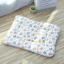  Pet Dog Mats Dog Beds,Thick Blankets for Pets In Winter,cartoon Kennels for Pets,Warm Sleeping Mats for Dogs with Cotton Quilts 