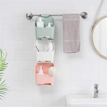 

Multifunction Home Kitchen Hanging Drain Bag Storage Organizer Bath Basket For Bathroom Shower For Shampoo Cosmetics Products