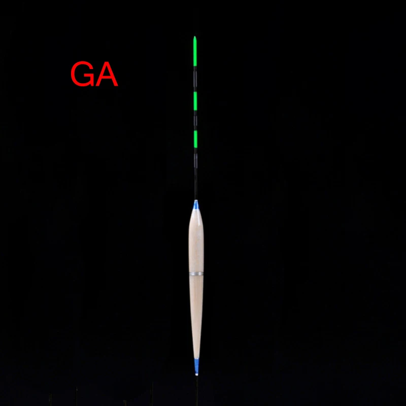 1 шт. рыболовный поплавок светодиодный Электрический поплавок Ночной свет рыболовные снасти светящийся электронный поплавок рыбные буи Strike интеллектуальная сигнализация - Цвет: GA