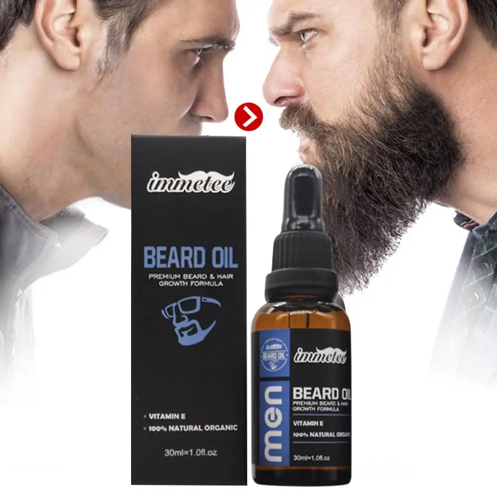 30ML Beard Oil Compact Softened Deep Moisturizing Conditioning Easy To Carry High Quality Quick Delivery |