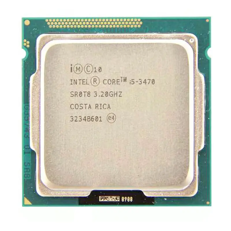 Оригинальный четырехъядерный процессор Intel Core I5-3470 I5 3470 3 2 ГГц LGA 1155 L3 cache 6 Мб