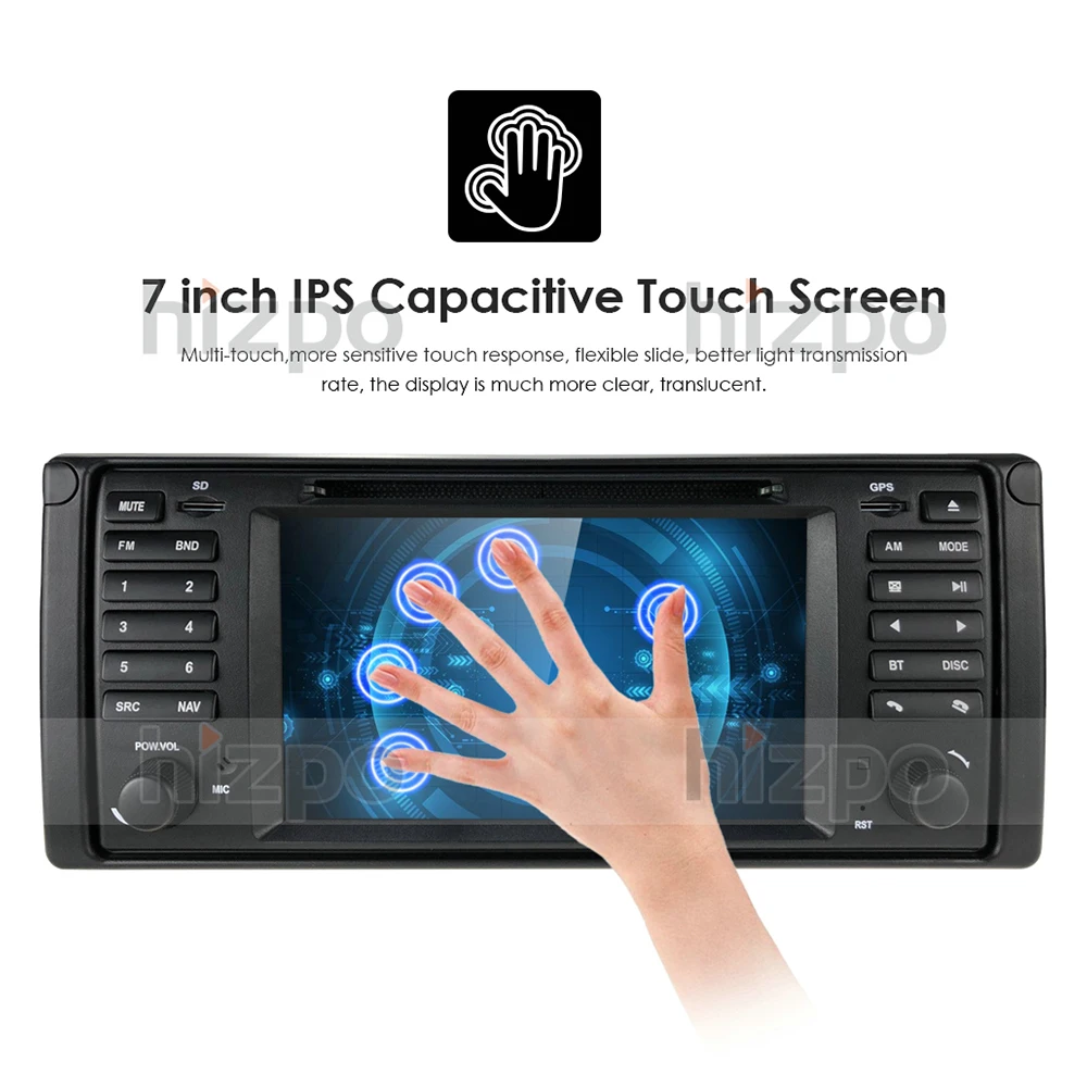 Android 10.0 4G 64G Car Radio DVD Player For BMW X5 E53 E39 GPS Stereo Audio Navigation Multimedia Screen Head Unit RDS DSP OBD2